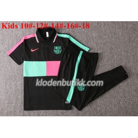 FC Barcelona 2020-2021 Barn Trenings Polo M009